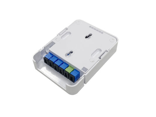 ISO Fiber Optic Termination Box Splitter Module Cassette Box 1*5 Mini PLC Splitter Box