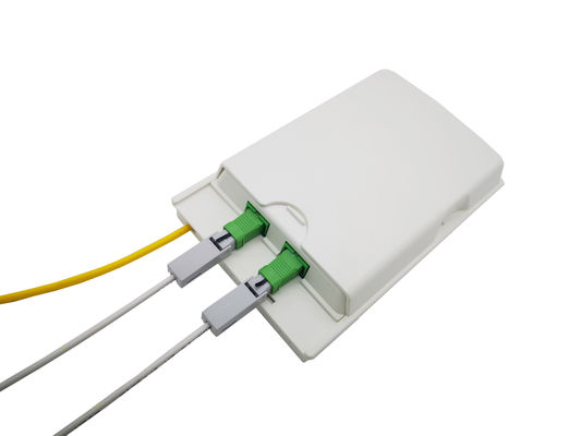 FTB102H 壁掛けソケットパネル SC アダプター シンプレックス 光ファイバー終了ボックス 高ABS PC/ABS