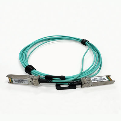 AOCケーブル 25G SFP28 から SFP28 5m 送受信,OM3 300 aqua 850nm ブラックプル