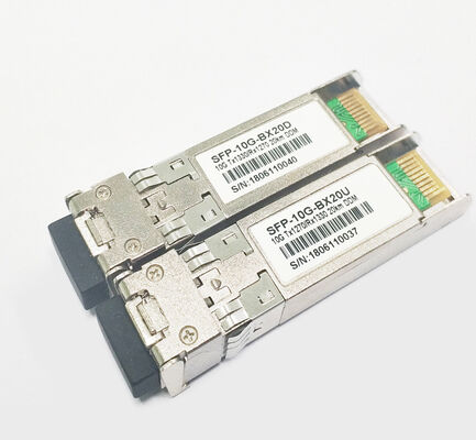 SFP 10G 20km LC/UPC BIDI SFP モジュール トランシーバー 光ファイバー モジュール